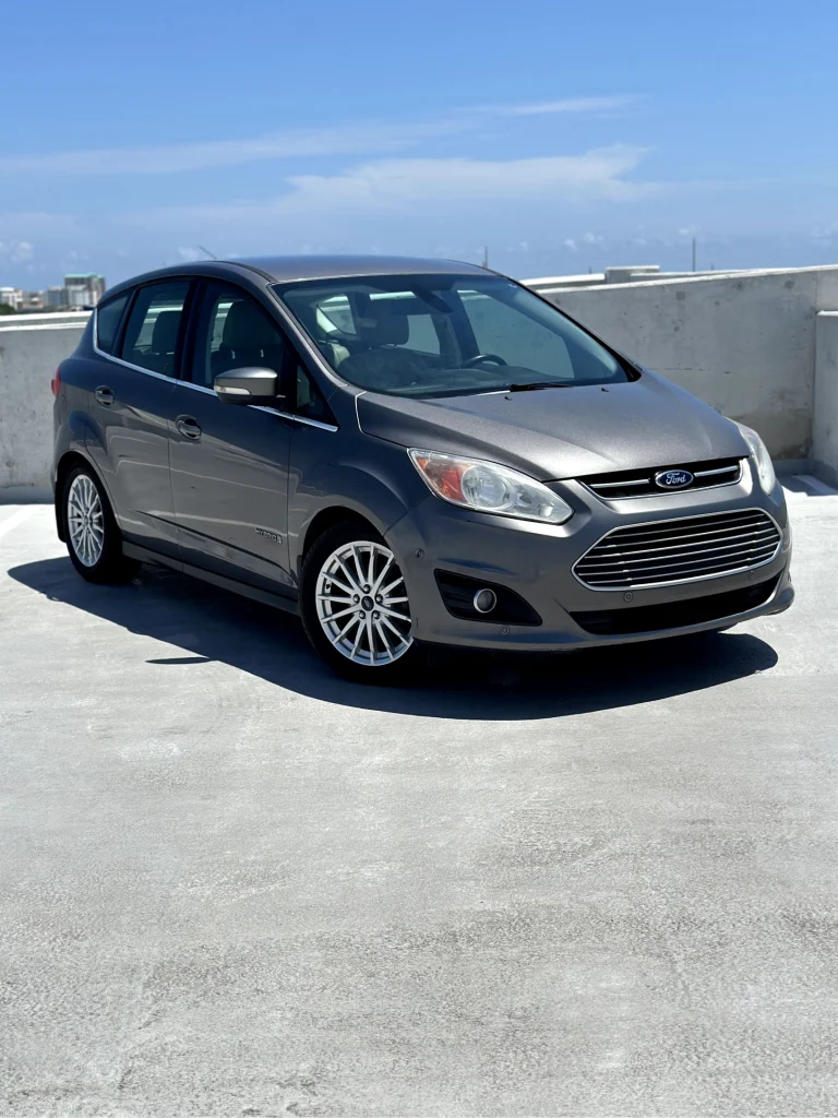 ford hybrid, rent a car, rent a car in miami, rent for hybrid c-max sel, ford hybrid c-max gray